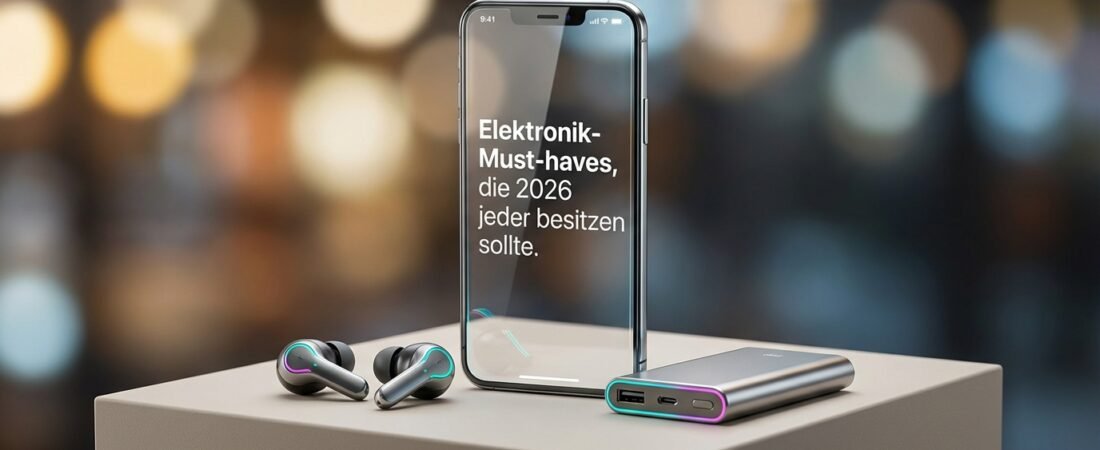 Elektronik-Must-haves, die 2026 jeder besitzen sollte