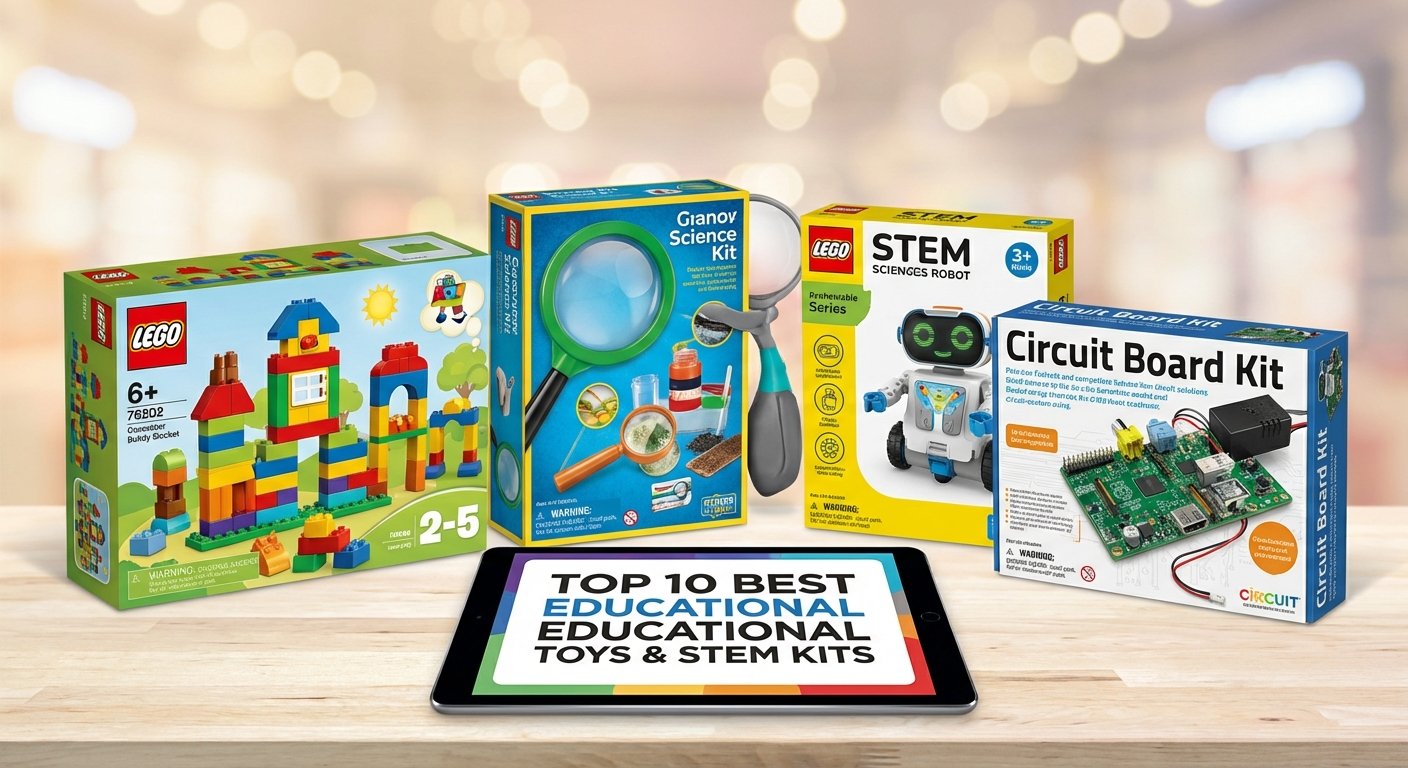 Top 10 Best Educational Toys and STEM Kits on Amazon to Boost Learning in 2026